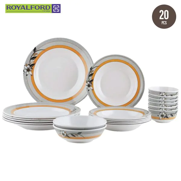 20 Pcs Melamine Dinner Set