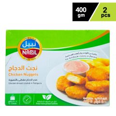 Nabil Chicken Nuggets 2X400Gm