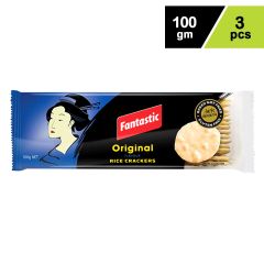 Fantastic Rice Crackers Original  3X100gm