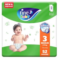 Fine Baby Diaper No3 52S