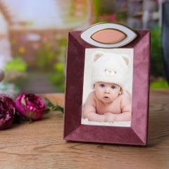 Dusty Pink Frame With Knob