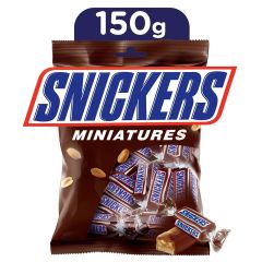 Snickers Miniatures Chocolate 150gm