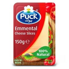 Puck Emmental Cheese Slice 150gm