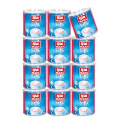 Maza Milk Evaporated 12X170ml