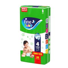 Fine Babe Diapers No 4 48s