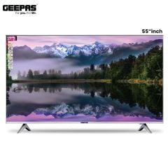 Geepas 4K Uhd Smart Led Tv 55 Inch - Gled5509