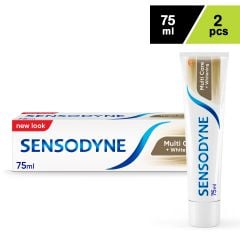Sensodyne Multi Care + Whitening Toothpaste 2X75Ml