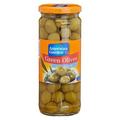 Ag Green Olives Whole 450Gm