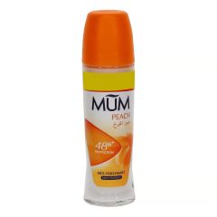 Mum Deodorant Roll On Peach 50ml