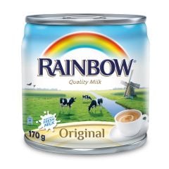 Rainbow Evaporated Milk Original 170Gm