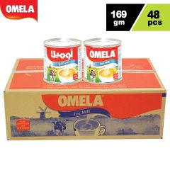 Omela Milk Evaporated 48x169ml