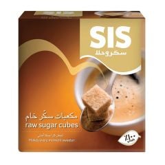 Sis Raw Cube Sugar 454gm     