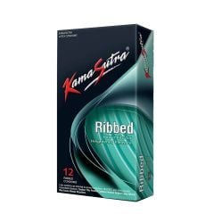 Kama Sutra Condom Ribbed 12S  