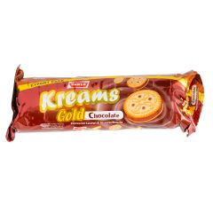 Parle Kreams Gold Chocolate Biscuits 75G