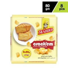 Mario Crack'em Biscuit 8X80g