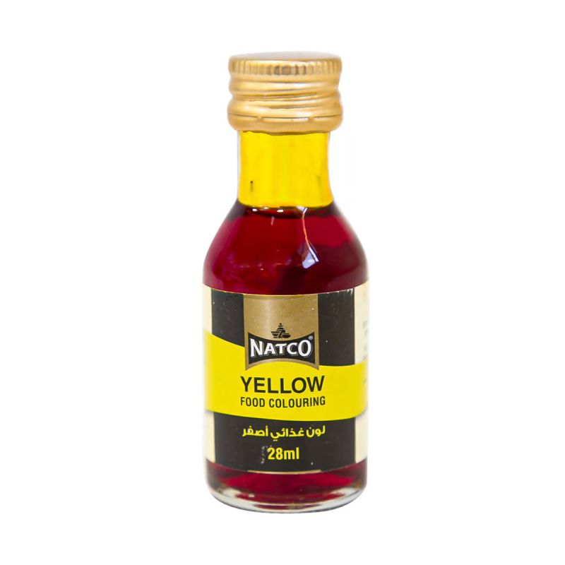 Natco Food Color Yellow 28Ml