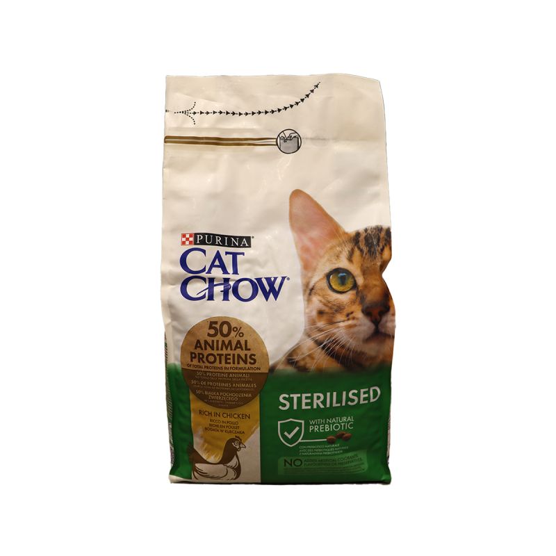 Cat Chow Sterilised Chkn 1.5Kg