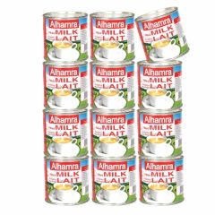 Al Hamra Evaporated Milk 11+1X170Gm