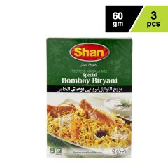 Shan Masala Bombay Brn 2+1X60G