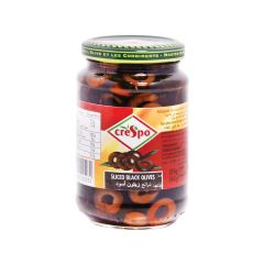 Crespo Sliced Black Olives 354