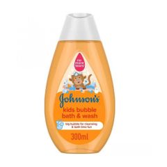 J&J Kids Bubble Bath & Wash 300ml