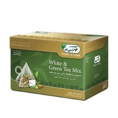 MEHR E GIAH - HERBAL TEA BAGS WHITE & GREEN TEA MIX (14 TEA BAGS)