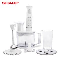 Sharp 5 In 1 Food Processor 400W (EM-FP41-W3)