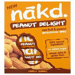 Nakd Peanut Delight Bar 3X35gm