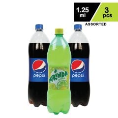 Pepsi Assorted 3X1.25L