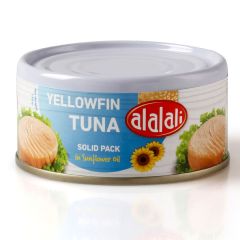 Alalali Yellowfin Tuna Solid Pack In Sunflower Oil 170g