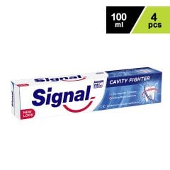 Signal Toothpaste Cavity Fighter 4X100ml