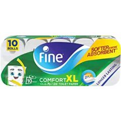 Fine Toilet Tissue10X250Sx2Ply