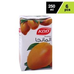 Kdd Juice Mango 6X250Ml