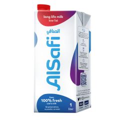 Al Safi UHT Milk Low Fat 1Ltr