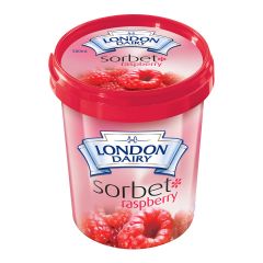 London Dairy Raspberry Sorbet Ice Cream 500ml