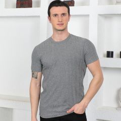 Men's Plain T-shirt Grey