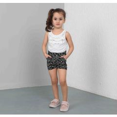 Baby Girls Cotton Short Black