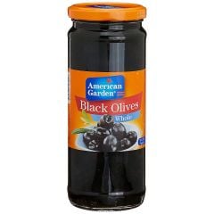 Ag Black Olives Whole 450Gm