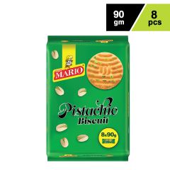 Mario Pistachio Biscuits 8X90g